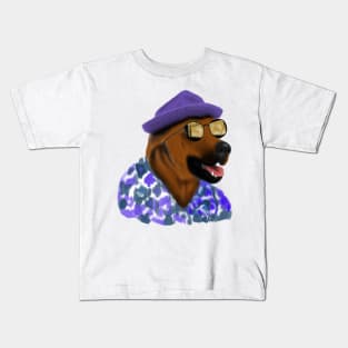 Funny Cool Dog Kids T-Shirt